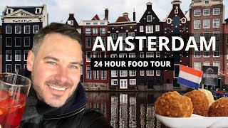 What To Eat In Amsterdam 24 Hour Food Tour [upl. by Marks]