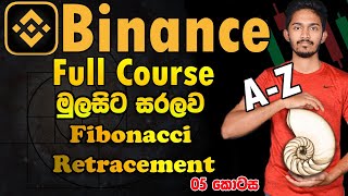 Fibonacci Retracement Binance Full Course 5 [upl. by Erual]