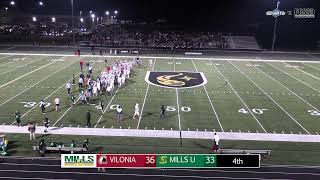 Varsity FB  Vilonia Eagles at Mills U Comets [upl. by Vaclava268]