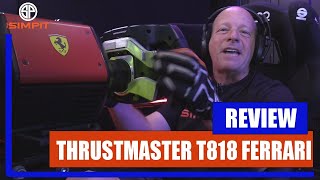 Thrustmaster T818 Ferrari SF1000 Simulator Review quotRevving Up Realismquot [upl. by Sitra]