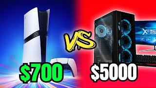 PS5 PRO VS 5000 GAMING PC amp NEW PS5 PRO GAMES CONFIRMED [upl. by Phia]