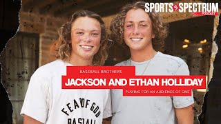 Jackson Holliday and Ethan Holliday on baseball faith pressure marriage and living for Jesus [upl. by Marabel724]