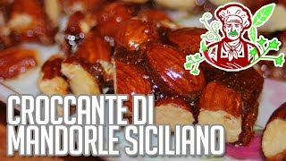 U TURRUNE SICILIANO la ricetta del CROCCANTE di mandorlericetteflash [upl. by Klockau]