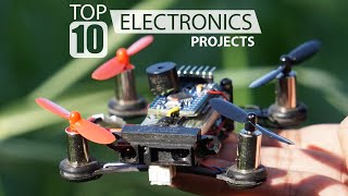 Top 10 DIY Electronics Engineering Projects [upl. by Imim]