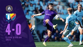 MATCHSVEP  Malmö FF  Djurgården 40  Allsvenskan 2024 [upl. by Ytsihc]