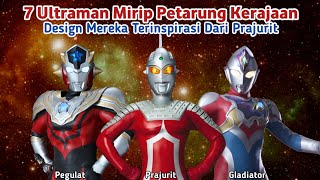 7 Ultraman Mirip Prajurit Kerajaan Kuno [upl. by Las]