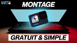 Un logiciel GRATUIT pour du montage GoPro  PcMac [upl. by Filmer]