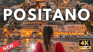 4K 🍋 POSITANO Italia Costa Amalfitana🌊✅ PASEO A PIE CON SUBTITULOS Drone quotwalking tourquot [upl. by Bluma]