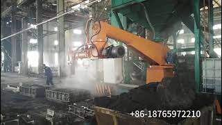 No Bake Sand Molding Line Resin Sand Casting Molding Process Foundry Sand Moulding Line [upl. by Resneps]