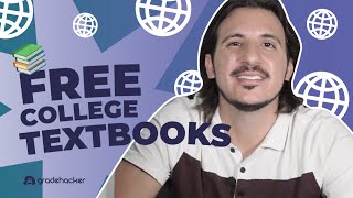 How To Get Free College Textbooks  6 Helpful Websites [upl. by Idissak854]