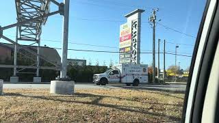 Nassau County Police Ambulance 2389 amp Police Car cruising on the road 11524 [upl. by Attenaz]