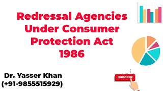 Redressal Agencies Under Consumer Protection Act 1986 [upl. by Nnayar]