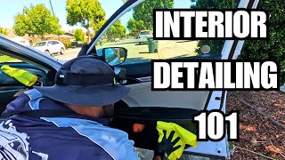 Do an auto interior detail like a PRO step by step [upl. by Enida802]