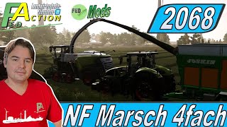 LS22 2068 Gras häckseln Landwirtschafts Simulator 2022 LetsPlay gameplay deutsch [upl. by Salvay733]