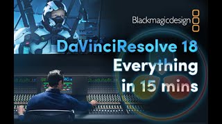 DaVinci Resolve 18  Tutorial for Beginners in 15 MINUTES  COMPLETE [upl. by Yunick26]