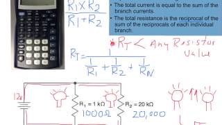 Parallel resistance product over sum reciprical [upl. by Elokkin529]