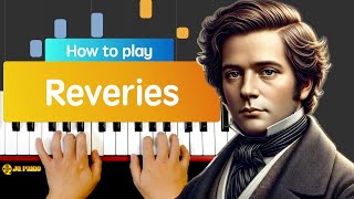 How to Play  quotReveriesquot by Robert Schumann Easy  JQpiano Part 1Piano Tutorial [upl. by Cirted]