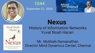 Nexus History of Information Networks  Yuval Noah Harari  MindyourMindwithStephenraj [upl. by Anida562]