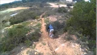 VTT sur les Collines de la Moure Décembre 2014 [upl. by Burdelle]