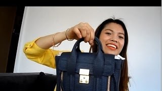 Unboxing Phillip Lim 31 Ink Pashli Mini Satchel Handbag Purse Review Reveal [upl. by Keppel]