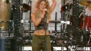 Shakira Underneath Your Clothes Live Good Morning America [upl. by Brink]