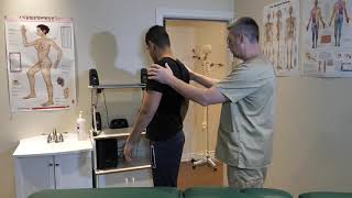 Osteopathic Assessment Demo  London College of Osteopathy and Health Sciences [upl. by Notak]