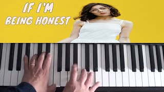 dodie  If Im Being Honest Piano Tutorial [upl. by Roleat]