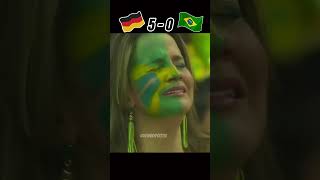 Brazil VS Germany 2014 🔥 Historic World Cup Semi Final Highlights youtubeshorts shorts football [upl. by Dorwin]