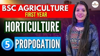 BSc Agriculture First Year  HORTICULTURE lecture 5th Plant propagation structures  farmers love [upl. by Puna]