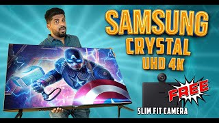 இந்த டிவியில் இவ்வளவு வசதியா 📺 Samsung Crystal 4K iSmart 2023  Free Slim Fit Camera worth Rs 8900 [upl. by Elamef]