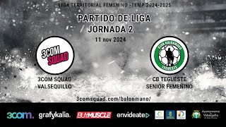 3COM SQUAD VALSEQUILLO  CLUB BALONMANO TEGUESTE [upl. by Hermon]