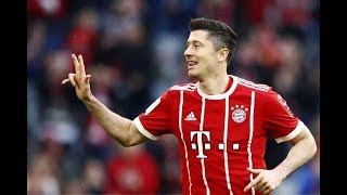 Robert Lewandowski ● Skills amp Goals ● 201718 [upl. by Neffirg]