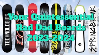 The Top 5 All Mountain Freestyle Snowboards of 20232024 [upl. by Batory594]