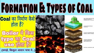 Formation amp Types of Coal  Peat Lignite Bituminous amp Anthracite Coal  Thermal Power PlantHindi [upl. by Deb]