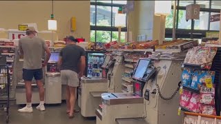 Safeway removes selfcheckout kiosks from some Bay Area stores because of theft [upl. by Atwood]