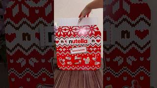 Nutella Advent Calendar Part 1❤️ food chocolat airfryer chocolate chocolatte challenge ferrer [upl. by Bergman]