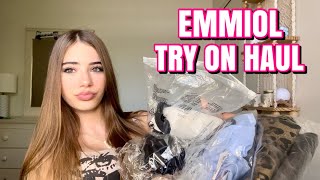 EMMIOL TRY ON HAUL  Cute outfit ideas [upl. by Llebyram]