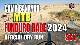 💥💥OFFICIAL DRY RUN SS1  FULL SENDER LINE  Camp Banayad MTB Funduro Race 2024  Angkols MTB [upl. by Mcconaghy]