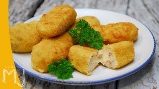 CROQUETAS DE JAMÓN IBÉRICO DE ALBERTO CHICOTE  La receta del chef [upl. by Cirtemed491]