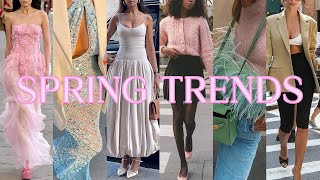 Top 10 Spring Fashion Trends 2024 what to wear this spring [upl. by Rowland981]