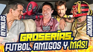 DEADPOOL y WOLVERINE con ESCORPIÓN DORADO AlVolante Ryan Reynolds y Hugh Jackman son a toda madre [upl. by Ellennoj]