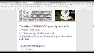 introduction What is Tribology and The nature of surfaces [upl. by Suirrad]