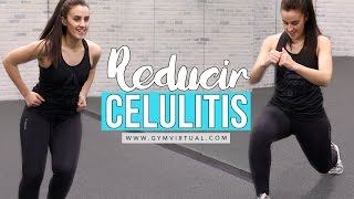 Reducir celulitis de las piernas con cardio moderado 20 minutos [upl. by Brabazon]