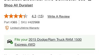 Dodge Ram 1500 fog light not working [upl. by Oecile]