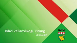 Jõhvi Vallavolikogu istung [upl. by Kippy]