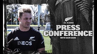 Sam Cane previews Bledisloe One  Press Conference Melbourne [upl. by Eeliram]