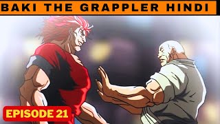 baki the grappler episode 21 in hindi explained  2001 arc [upl. by Mcguire203]