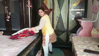 Aj Mane Room Ki Safai Ki  Pak Married Women lifestyle  Rural Life Vs urban Life [upl. by Nerehs324]