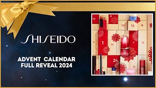 SHISEIDO ADVENT CALENDAR 2024 REVEAL [upl. by Ennoryt728]