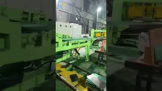 Ritec Customer Site Rotary Shear Cut to Length Line Display [upl. by Anreval342]